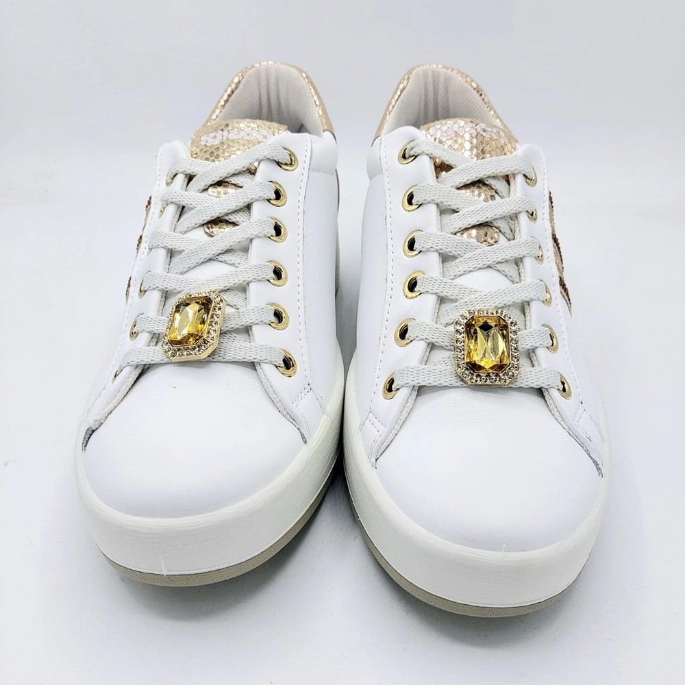 Igi and Co Alta Donna Wedge Sneakers. Size 39.